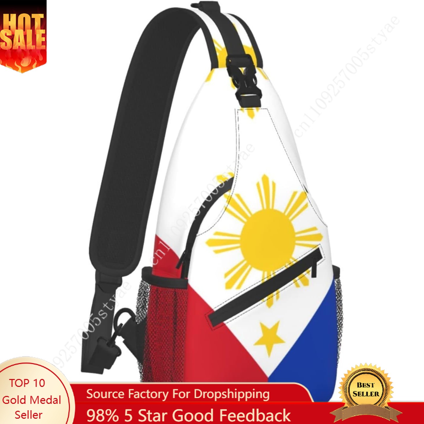 Men'S Accessories Philippines - Рюкзак на слинге с филиппинским флагом,