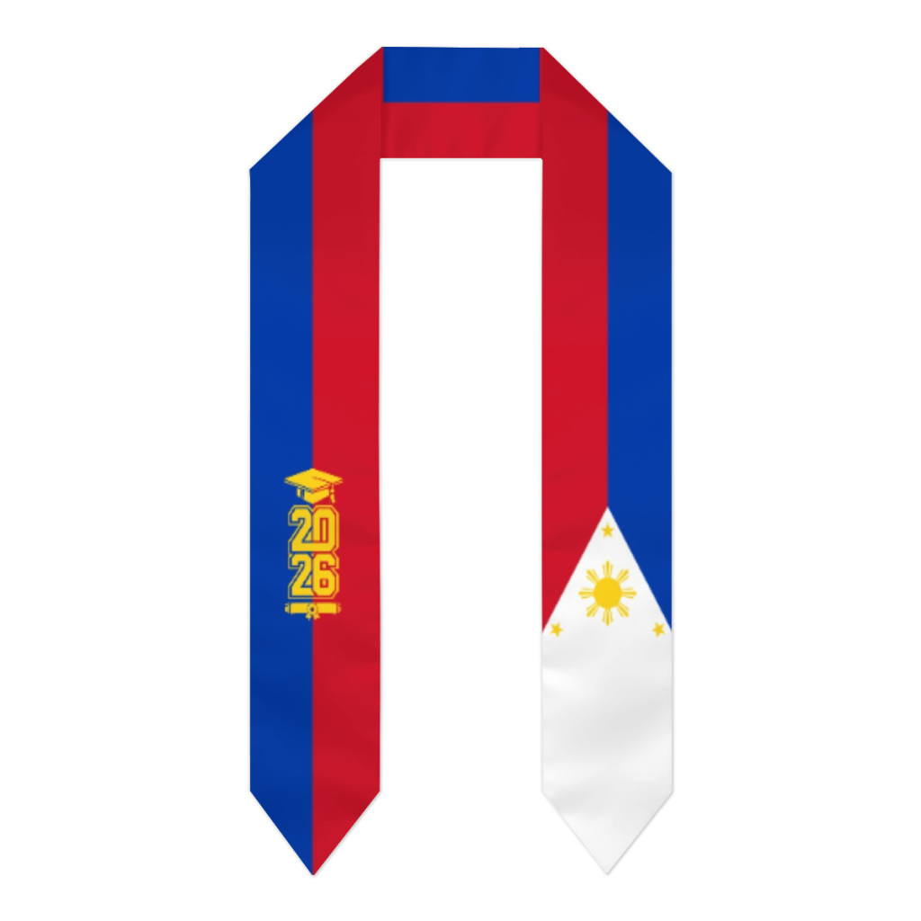 Men'S Accessories Philippines - Платок-шарф с флагом Филиппин для выпускников