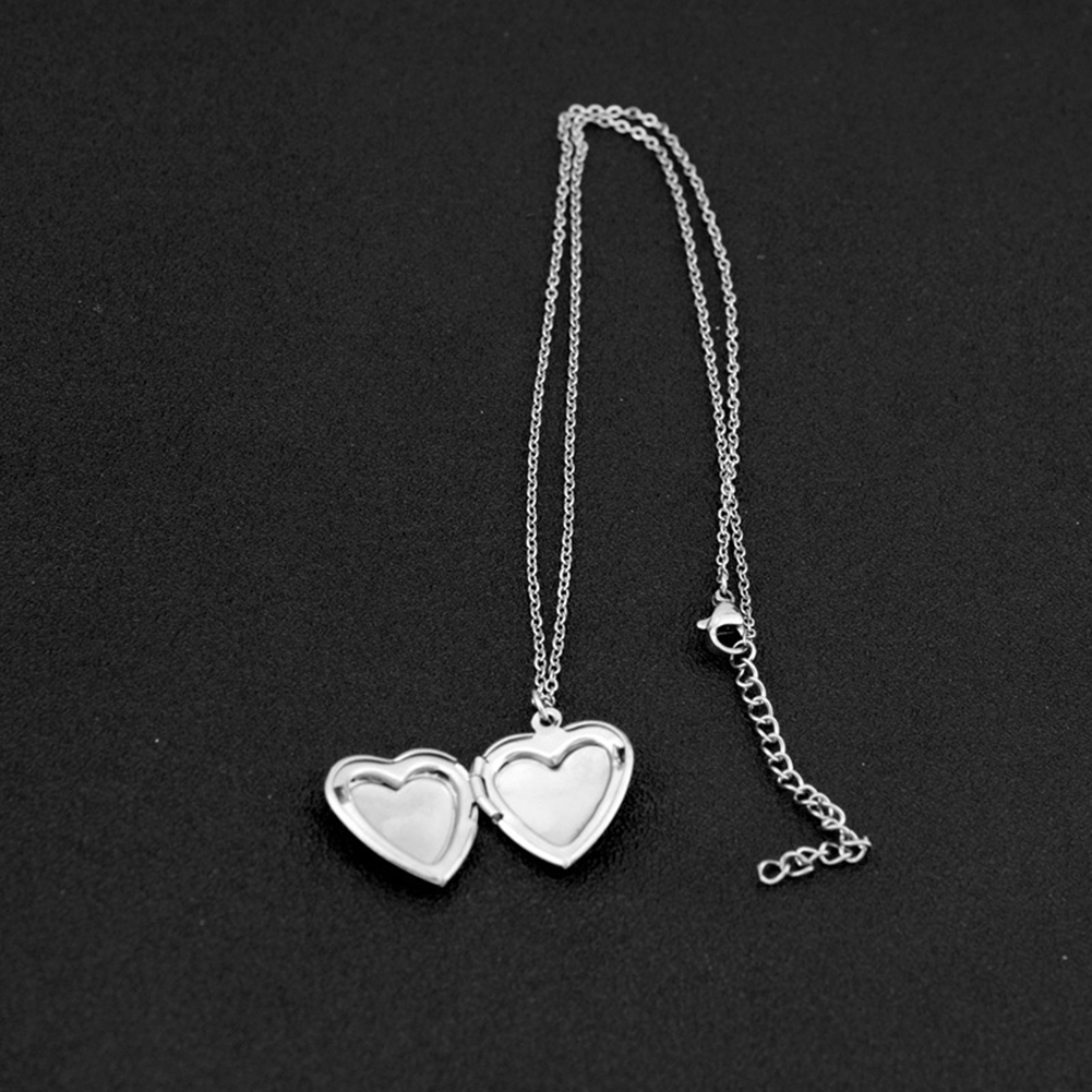 Men Accessories Locket - Романтическая подвеска, открывающийся глянцевый кулон в
