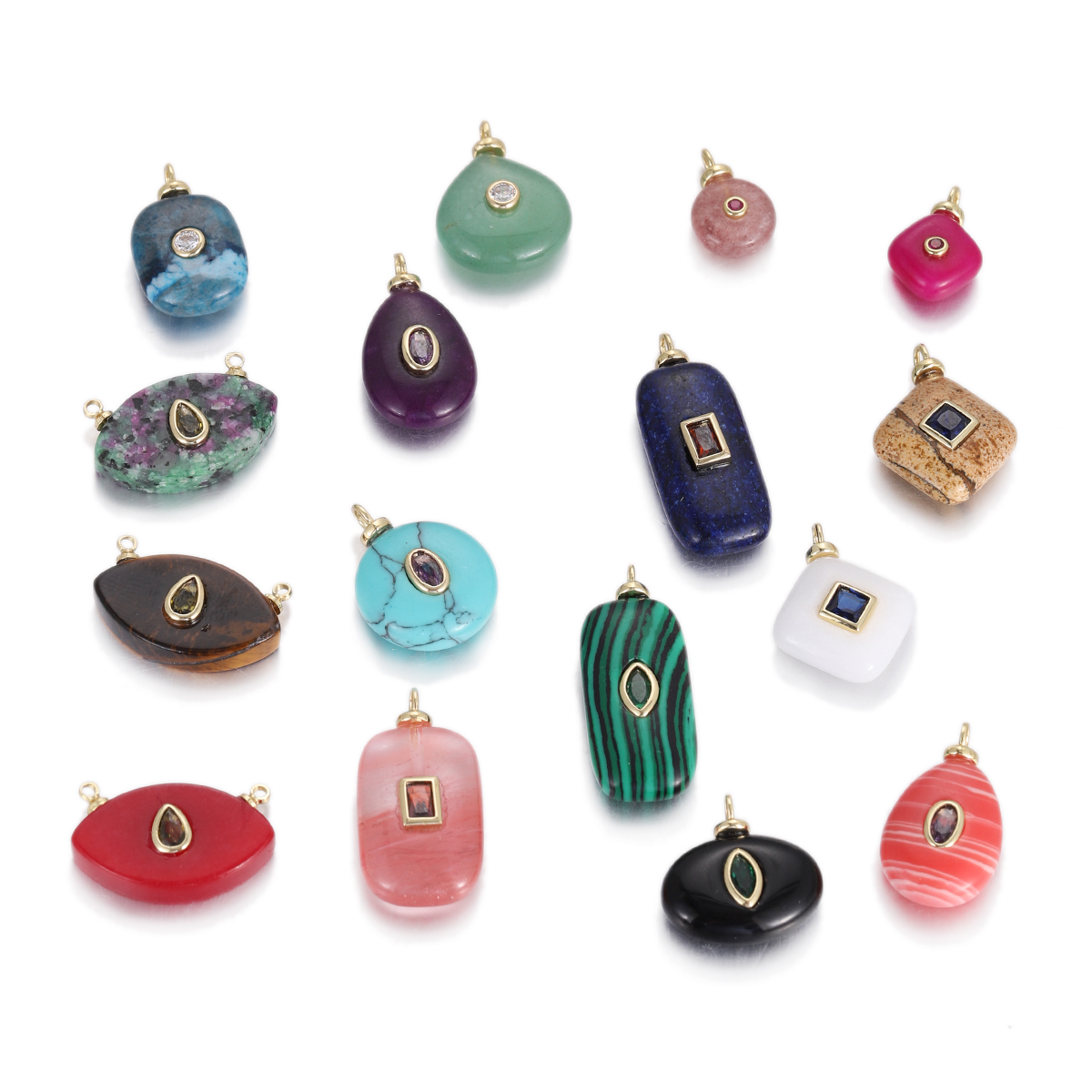 Men Accessories Evil Eye - Натуральный камень, кристалл, Рейки, подвески в