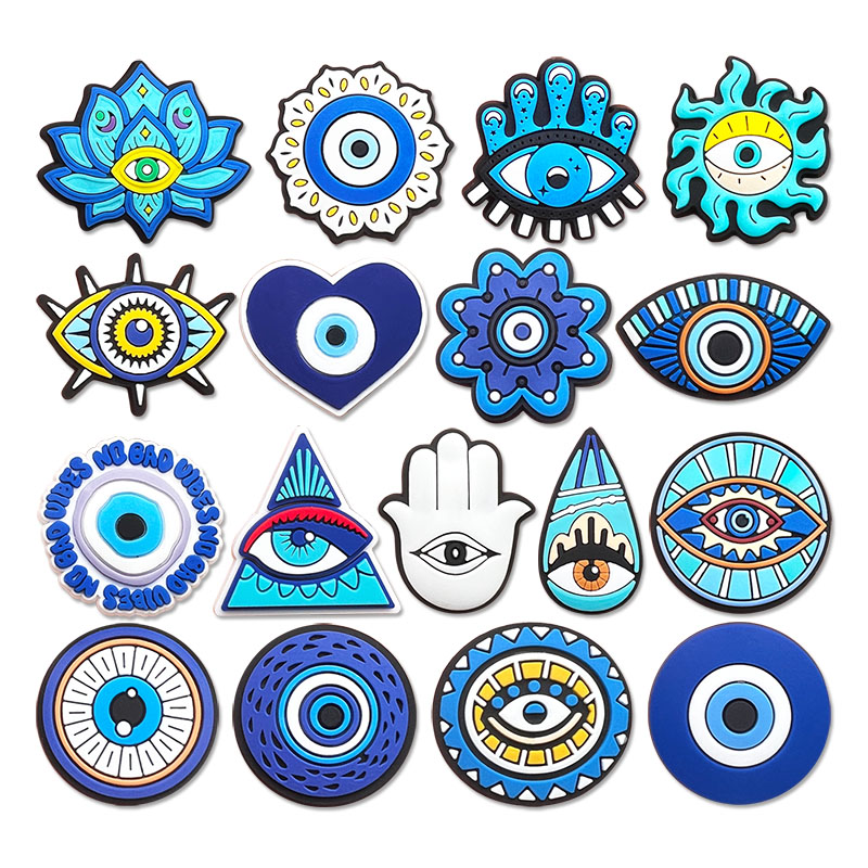 Men Accessories Evil Eye - Новое поступление, подвески для обуви сглаза,