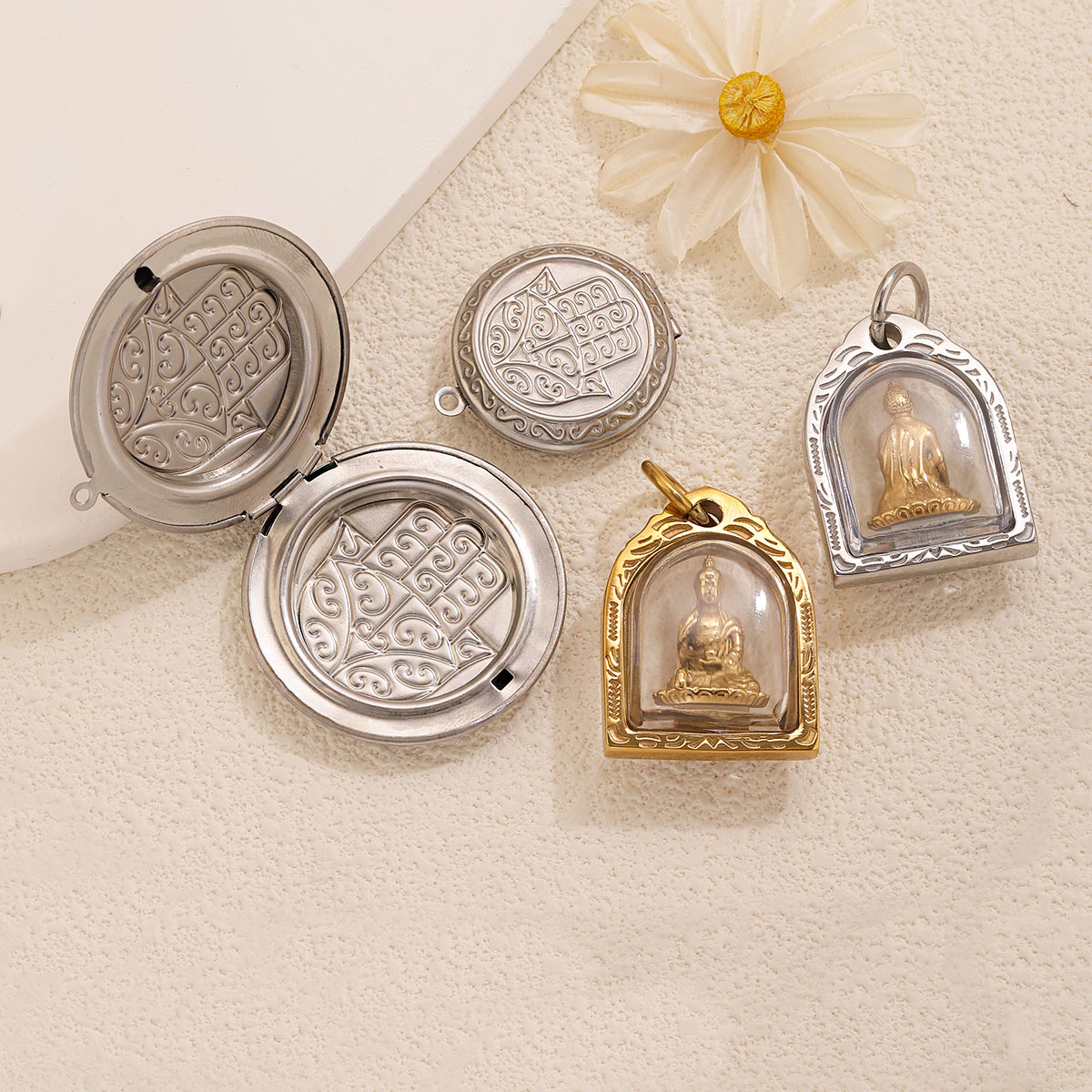 1/2 шт. подвески-фоторамки из  – обзор и цена Men Accessories Locket